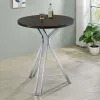 CoasterEssence 183131 Edgerton - Round Pub Height Bistro Bar Table - Dark Oak
