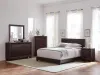 CoasterEveryday 300762Q-S4 Dorian - 4 Piece Queen Bedroom Set - Dark Cocoa