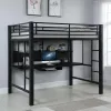 CoasterElevations 460023 Avalon - Full Workstation Loft Bed - Black
