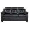 CoasterEveryday 506551-S2 Finley - 2 Piece Upholstered Padded Arm Tufted Sofa Set - Black
