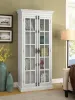 CoasterElevations 910187 Toni - 2 Door Wood Tall Storage Cabinet - Distressed White