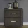 Liberty Furniture 732-BR61 Cascade Falls - Nightstand With Charging Station - Satin Espresso