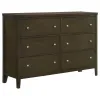 Coaster Fine Furniture 224421F-S5 Wilkes - 5 Piece Full Bedroom Set - Dark Cocoa