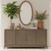 Liberty Furniture 2255B-AC1000 Montecito - 4 Door Accent Cabinet - Weathered Tobacco
