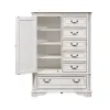 Liberty Furniture 244-BR42MC Magnolia Manor - Master Chest - Antique White
