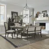 Liberty Furniture 615-C0501S Americana Farmhouse - Upholstered Tufted Back Side Chair - Dusty Taupe