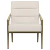 Coaster Fine Furniture 903143 Kirra - Upholstered Metal Arm Accent Chair - Cream