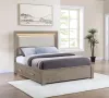 Coaster Fine Furniture 224850KW Kenora - California King LED Storage Bed - Barley Brown