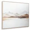 Ashley Furniture A8000465 Karalen - Wall Art - White / Gray / Brown
