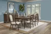 Pulaski Furniture P412240 Saddle Creek - Extendable Leg Dining Table - Timber Brown