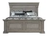 Pulaski Furniture P091-BR-K3 Pulaski Furniture P091-BR-K3 Madison Ridge - King Panel Bed - Heritage Taupe