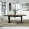 Liberty Furniture 879-DR-5TRS Liberty Furniture 879-DR-5TRS Harvest Home - 5 Piece Trestle Table Set - Black