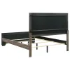 CoasterEveryday 204191Q Kauffman - Wood Queen Panel Bed - Washed Taupe
