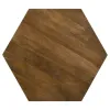 CoasterElevations 724188 Zalika - Hexagonal Solid Mango Wood Coffee Table - Natural