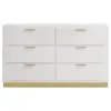 Coaster Fine Furniture 224773 Caraway - 6-Drawer Dresser - White