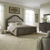 Liberty Furniture 297-BR-CKUB Liberty Furniture 297-BR-CKUB Paradise Valley - California King Upholstered Bed - Saddle Brown