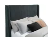 Coaster Fine Furniture 305821KE Preston - Upholstered Eastern King Audio Flame Visualizer Bed - Blue