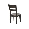Liberty Furniture 152-C2501S Double Bridge - Splat Back Side Chair - Dark Chestnut