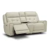 Liberty Furniture 7006ST-23P Carrington - Loveseat With Console P3 & ZG - Baja Stone