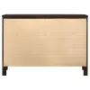CoasterEveryday 202093 Carlton - 6-Drawer Dresser - Cappuccino