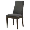 CoasterEssence 115272 Wes - Upholstered Dining Side Chair (Set of 2) - Dark Walnut