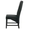 Coaster Fine Furniture 106387 Barrand - Upholstered Dining Side Chair (Set of 2) - Black