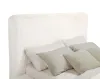 Coaster Fine Furniture 306141Q Rebecca - Faux Fur Upholstered Queen Bed - Cream