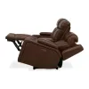 Liberty Furniture 7020CN-22P Caswell - Loveseat With Console P2 & ZG - Nature Chestnut