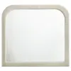 Coaster Fine Furniture 360114 Sonya - Upholstered Bedroom Dresser Mirror - Ivory
