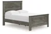 Ashley Furniture B4480B19 Ashley Furniture B4480B19 Frandern - Full Panel Bed - Black / Gray