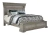 Pulaski Furniture P091170/174/172 Madison Ridge - Queen Panel Wood Bed With Blanket Chest Footboard - Heritage Taupe