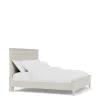 Riverside Furniture 25073-25074-25072 Carmella - Queen Panel Bed - Pebble Oak