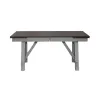 Liberty Furniture 131-CD-TRS Newport - Trestle Table - Smokey Gray / Carbon Gray