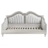 Coaster Fine Furniture 360121 Evangeline - Upholstered Twin Daybed - Silver Oak