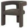 Coaster Fine Furniture 902880 Petra - Boucle Upholstered Accent Side Chair - Chocolate Brown