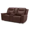 Liberty Furniture 7001CG-22P Avery - Loveseat With Console P2 - Cognac