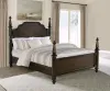 Coaster Fine Furniture 223631Q Andover - Four Poster Queen Bed - Dark Oak