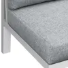 Intercon NS-SF-ARMLSS-BUF-4PC Nash - 4 Piece Outdoor Seating Sectional - Buff