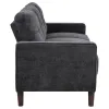 Coaster Fine Furniture 509981 Bowen II - Fabric Upholstered Track Arm Sofa - Steel Gray