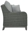 Ashley Furniture P518-835 Elite Park - Loveseat w/Cushion - Gray