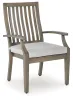Ashley Furniture P701-601A Rainier Ranch - Arm Chair With Cushion (Set of 2) - Brown / Beige