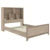 Samuel Lawrence Furniture S496-YBR-14 River Creek - Full Bed with Bookcase Headboard - River Birch Brown