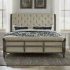 Liberty Furniture 615-BR-QSL Liberty Furniture 615-BR-QSL Americana Farmhouse - Queen Sleigh Bed - Dusty Taupe