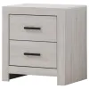 CoasterEveryday 207052 Brantford - 2-Drawer Nightstand - Coastal White