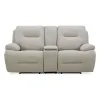 Liberty Furniture 7008GF-23P Cameron - Loveseat With Console P3 & ZG - Nathan Ginger