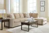 Ashley Furniture PC69507S3 Ashley Furniture PC69507S3 Bridgepoint - 2-Piece Sectional With RAF Corner Chaise - Almond