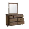 Samuel Lawrence Furniture S918-410 Cambridge - 7-Drawer Dresser - Brown