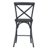 Liberty Furniture 179-B300524-N Vintage Series - X Back Counter Chair - Navy