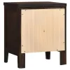 CoasterEveryday 202091T-S5 Carlton - 5 Piece Twin Bedroom Set - Cappuccino