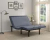 CoasterEveryday 350132KW Negan - California King Adjustable Bed Base - Gray And Black